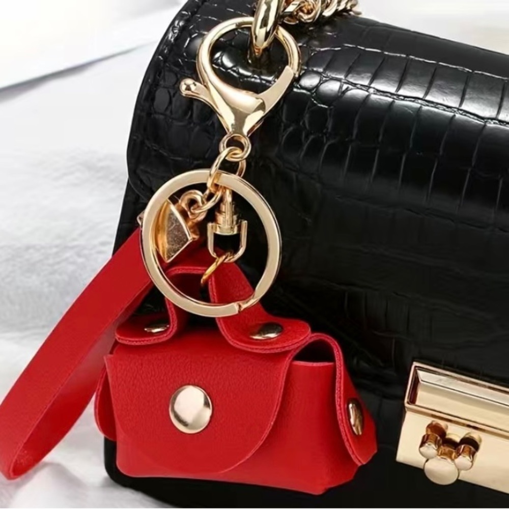 Mini Bag Keychain Accessory Cute Charm - Picture 3 of 5